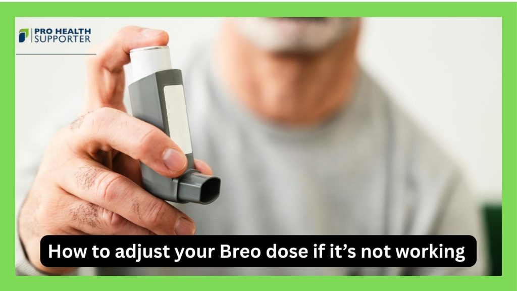 How to adjust your Breo dose if it’s not working
